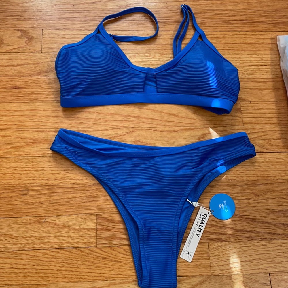 Blue Cupshe Bikini